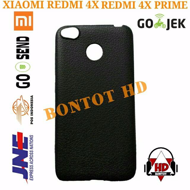 XIAOMI REDMI 4X MI 4X PRIME 4 64 GB 5 0 inchi Softshell Armor Slim Case Cover Casing Leather Motif