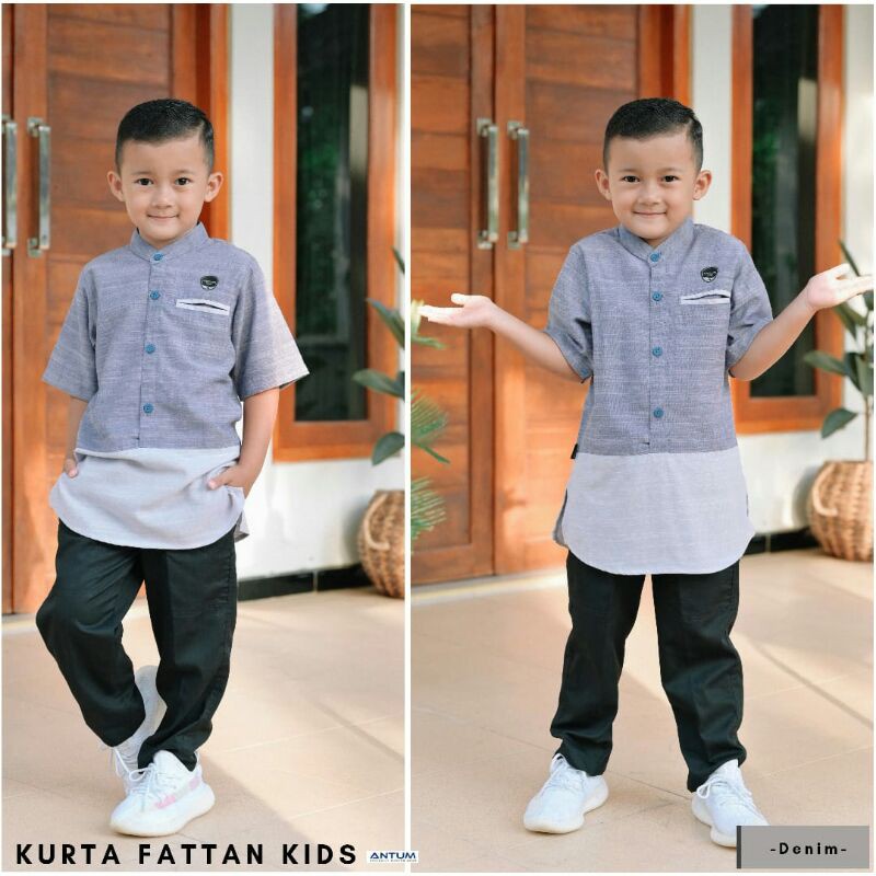 koko anak kurta fattan kids by Antum