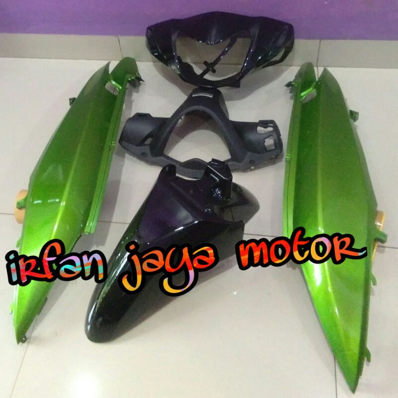 Cover body Satu paket batok depan belakang sepakbor depan body belakang honda Spacy fi Spacy karbu h