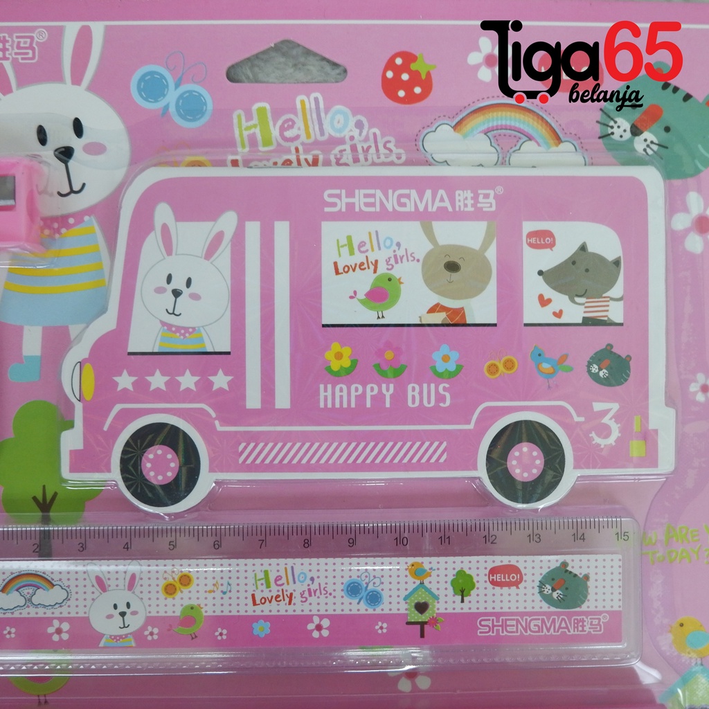 365 STATIONERY SET #41183 Buku &amp; Alat Tulis Anak / Karakter Fancy Gambar Lucu