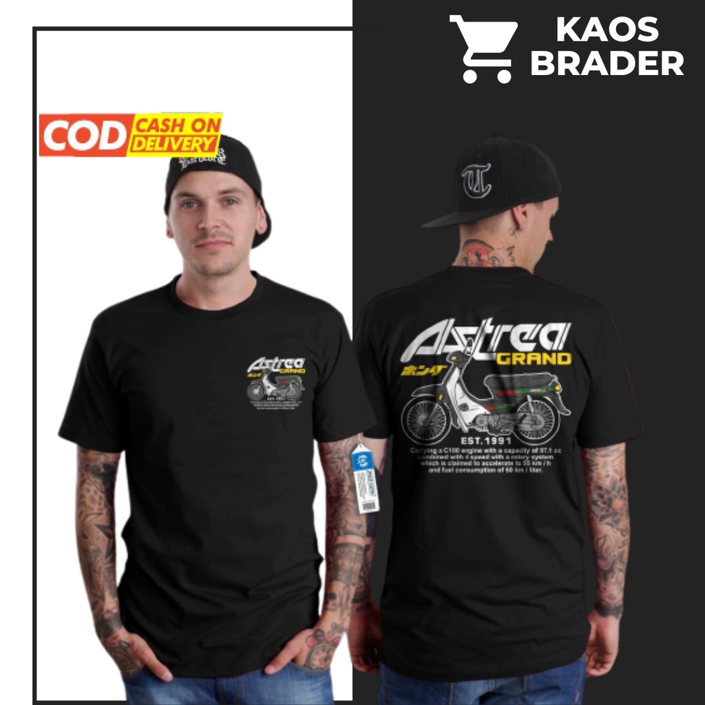 KAOS ASTREA GRAND BAJU HONDA ASTREA GRAND