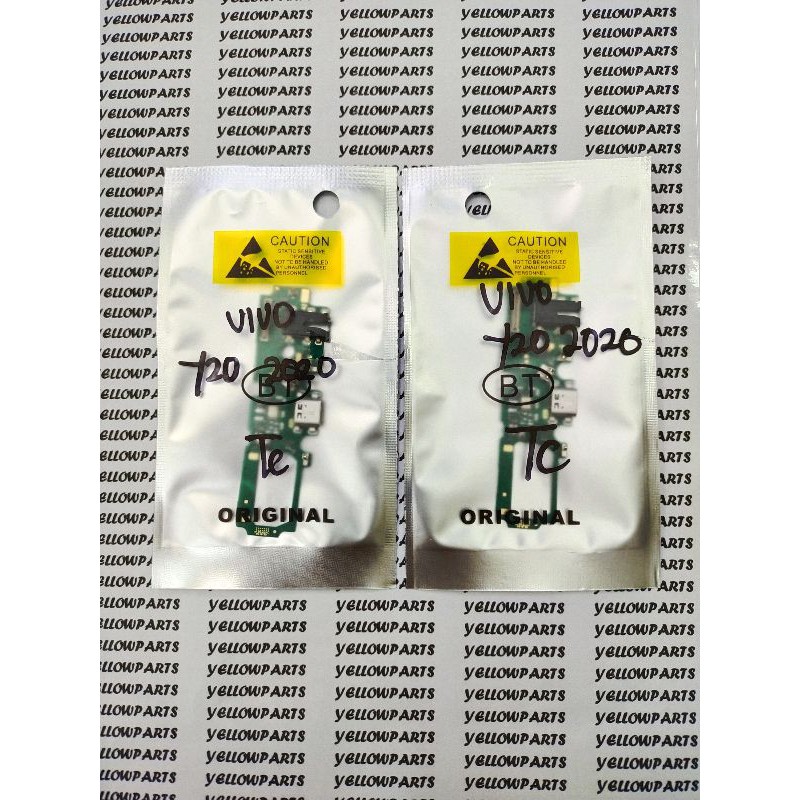FLEXIBLE FLEXIBEL FLEKSIBEL VIVO Y20 2020 CONNECTOR TC CAS CHARGER HF MIC ORIGINAL