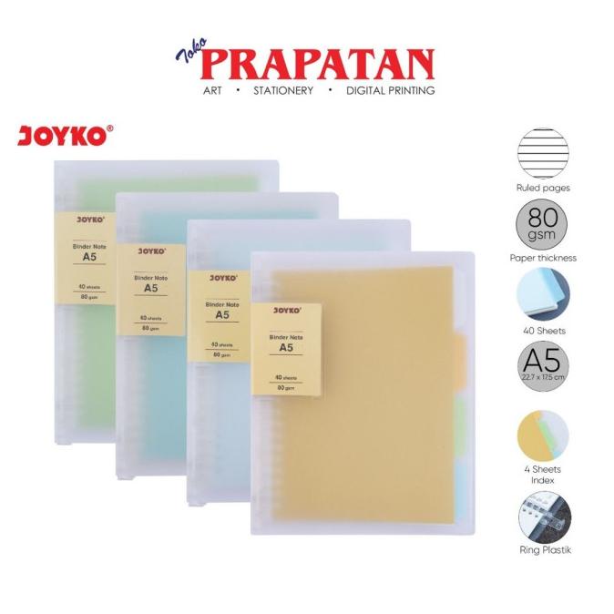 

Joyko Binder Note A5 -TP-P519