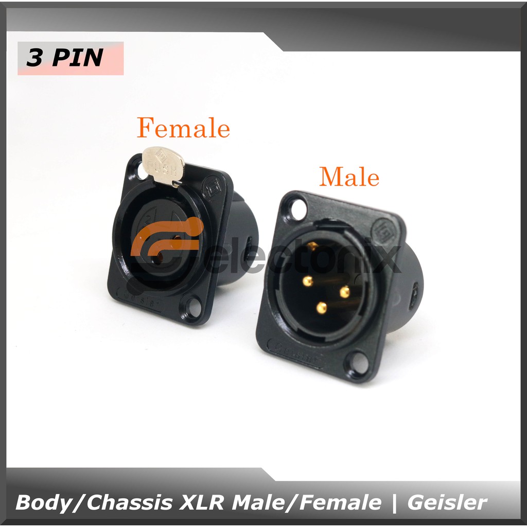 Chassis / Body XLR 3 Pin | Geisler