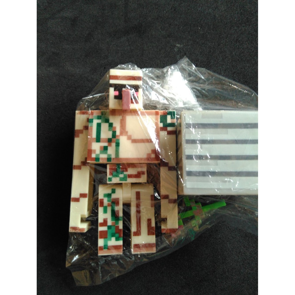 Minecraft Figure Iron Golem Diskon 