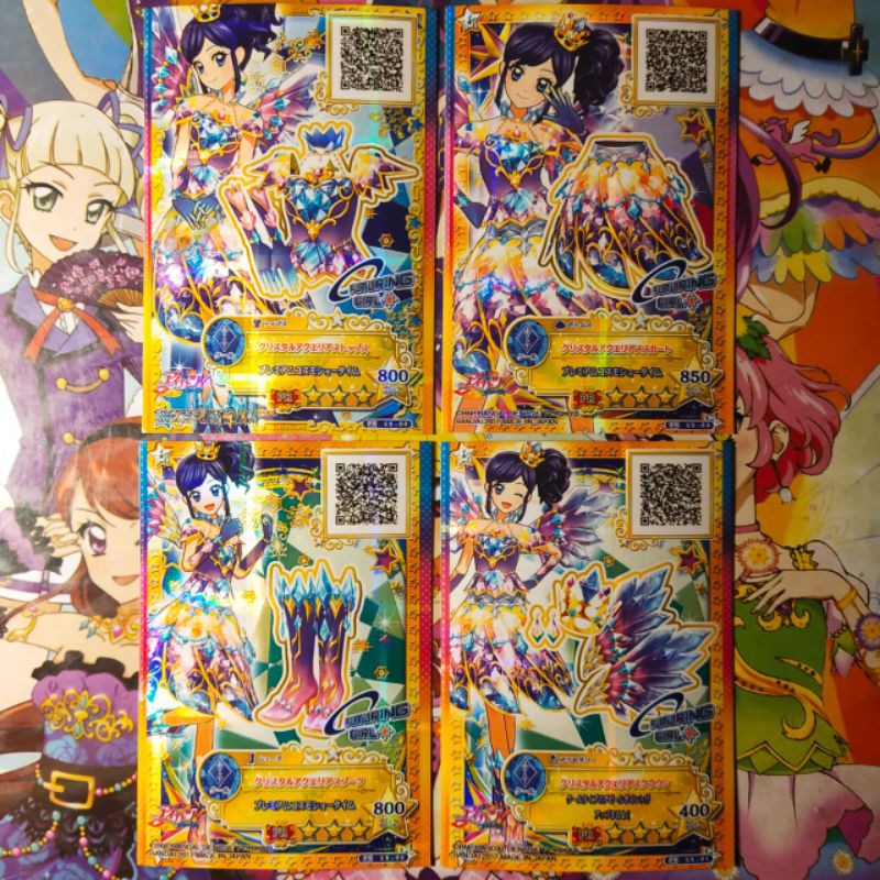 Aikatsu Premium Aoi Aquarius Set ver. print