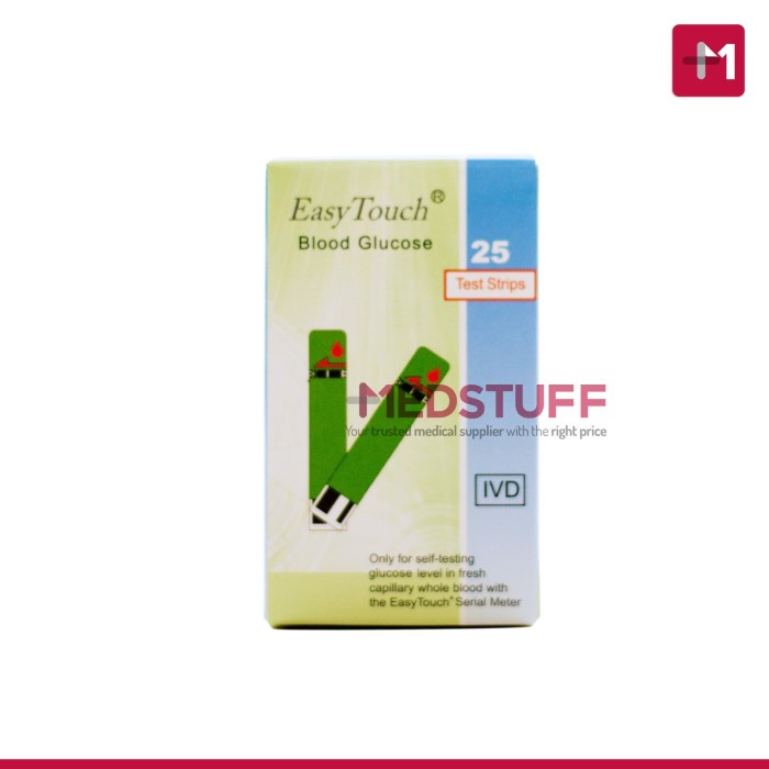 ✨COD✨ Strip Glucose / Gula Darah Easy Touch