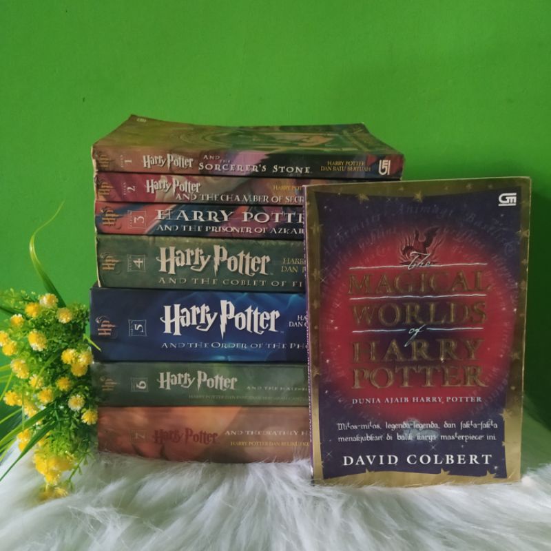 Original | Set Lengkap Novel Harry Potter 1-7 J. K. Rowling | Novel Harry Potter lengkap | Harry Pot