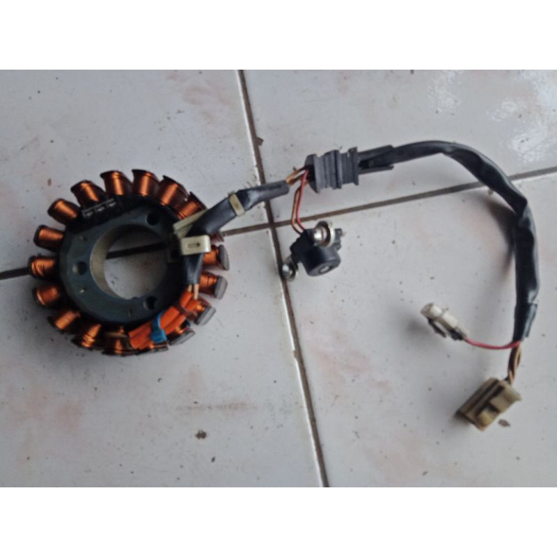 spul + pulser Vixion old lama original