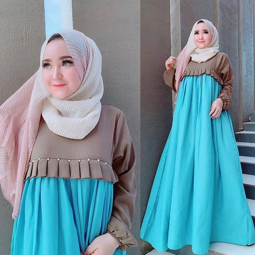 Dress Muslim Barbie Dress Busana Muslim Ala Syahrini