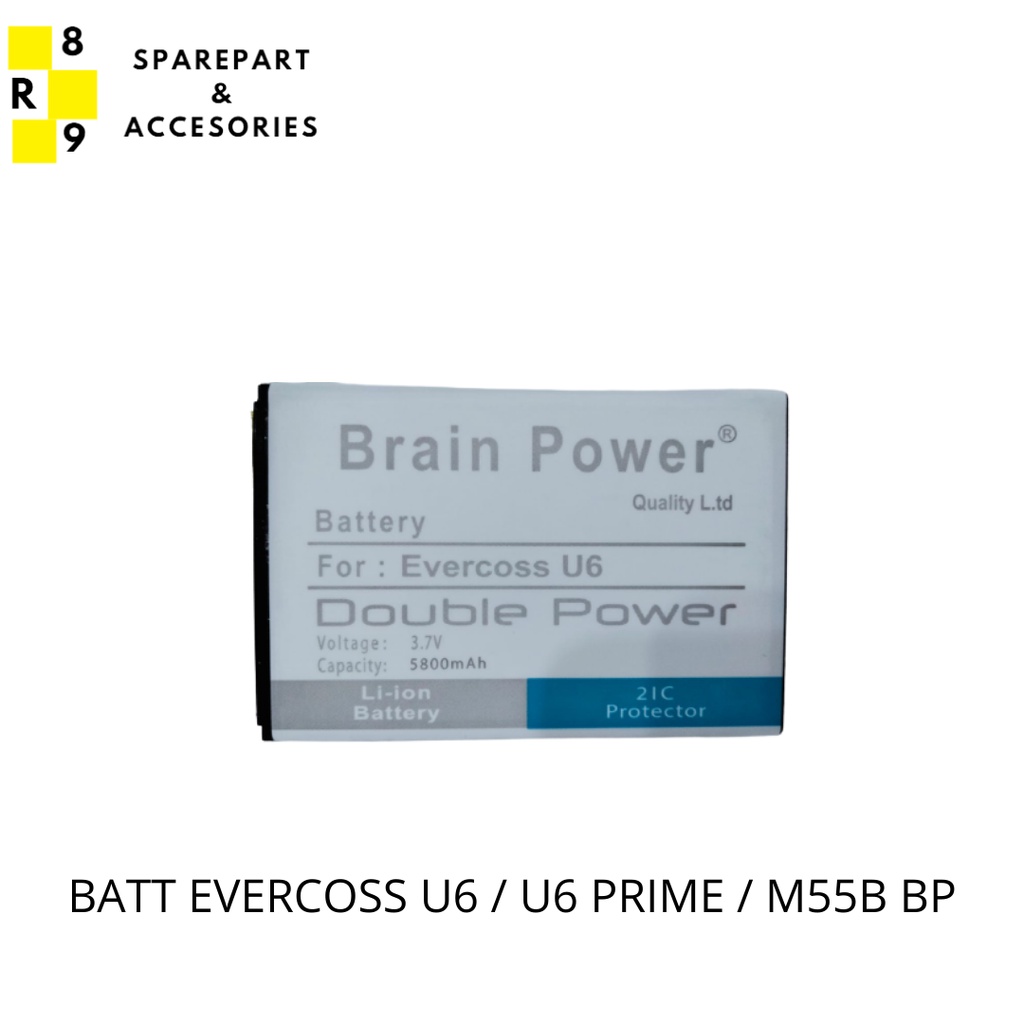 BATT BATTERAI / BATRAI EVERCOSS U6 / U6 PRIME / M55B BP