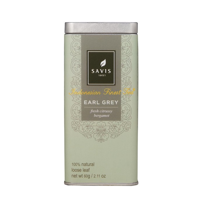 

Savis Earl Grey Loose Tea 60gr - Teh Premium