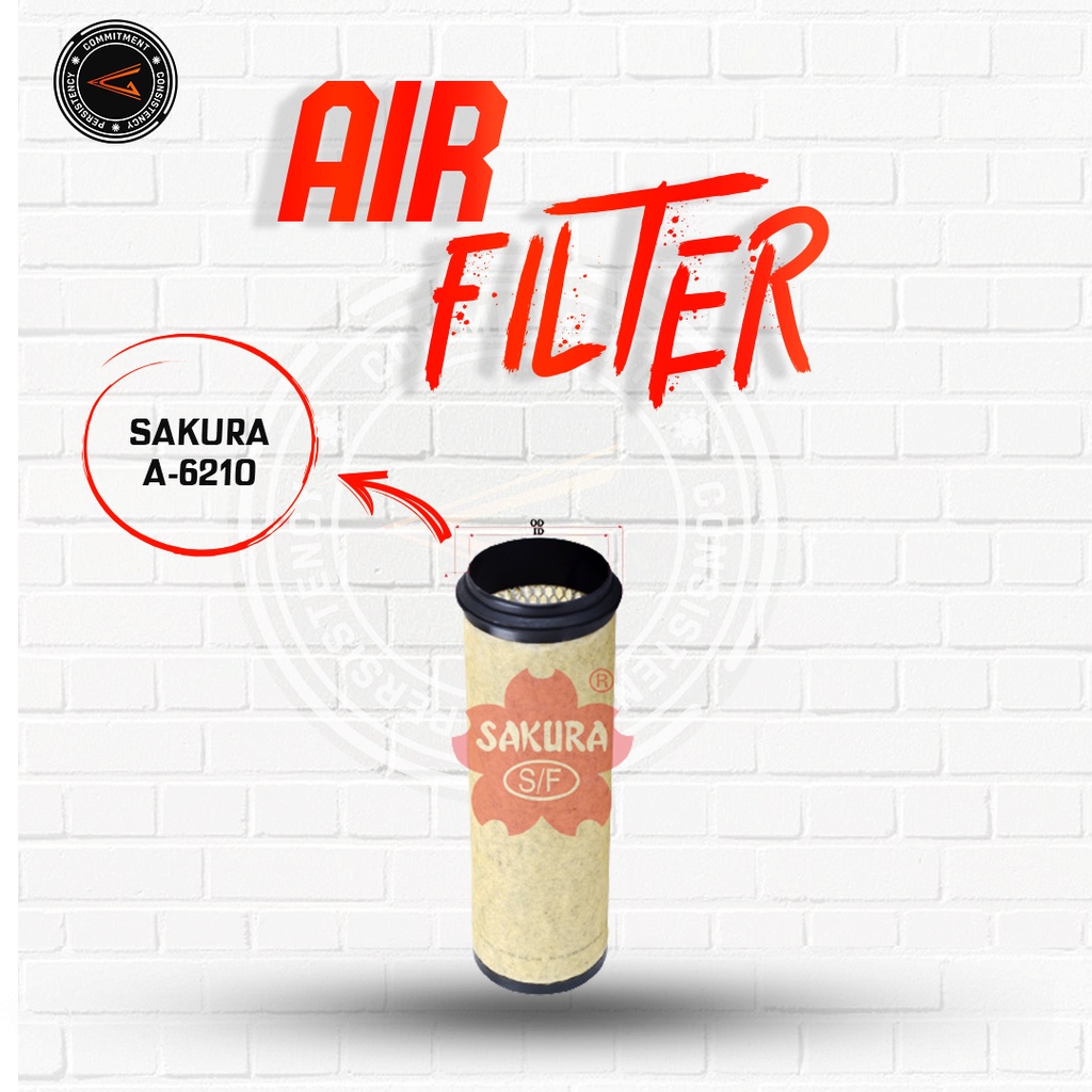 Sakura Air Filter A-6210 / A6210 / Sakura Filter Udara