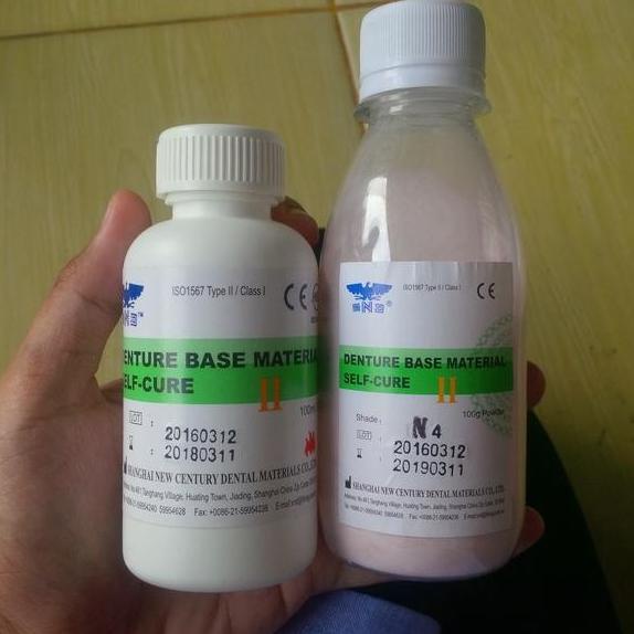 Self Cure / Sc Liquid Car Dan Bubuk Powder Lem Gigi Palsu Atau Gusi New Promo