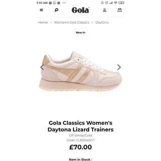 gola lizard sneaker