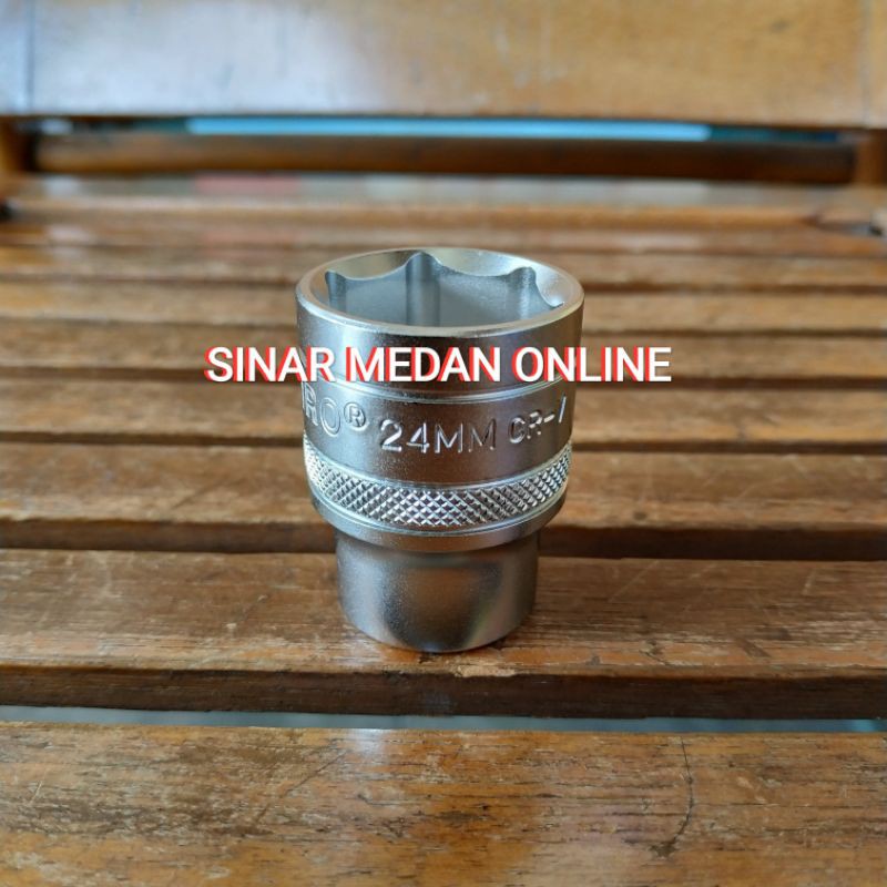 Kunci Socket Tekiro 24 mm P6 Mata Sok