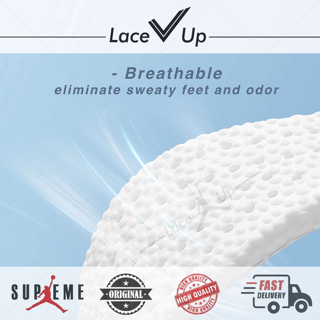 Insole Boost Original Lace Up | Shock Absorbing, Breathable Insoles