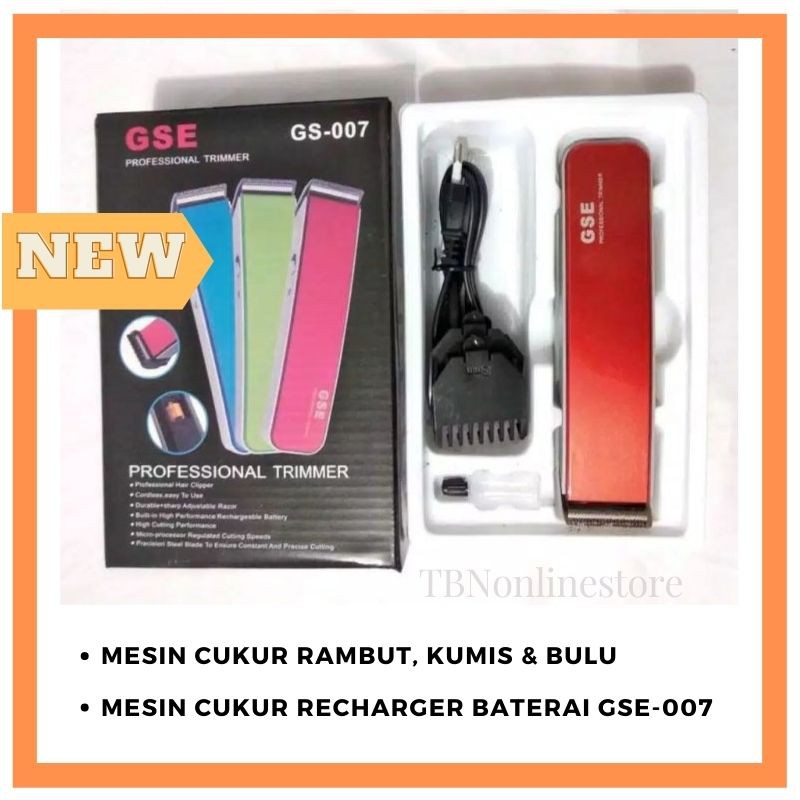 Alat Mesin Cukur Rambut kumis bulu Portable Recharger Baterai Sonar sn216 / GSE-007