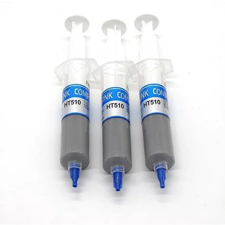 Thermal grease hutixi silicone fluid paste inject big for processor cpu gpu vga etc ht510 ht-510 - Pasta suntik besar