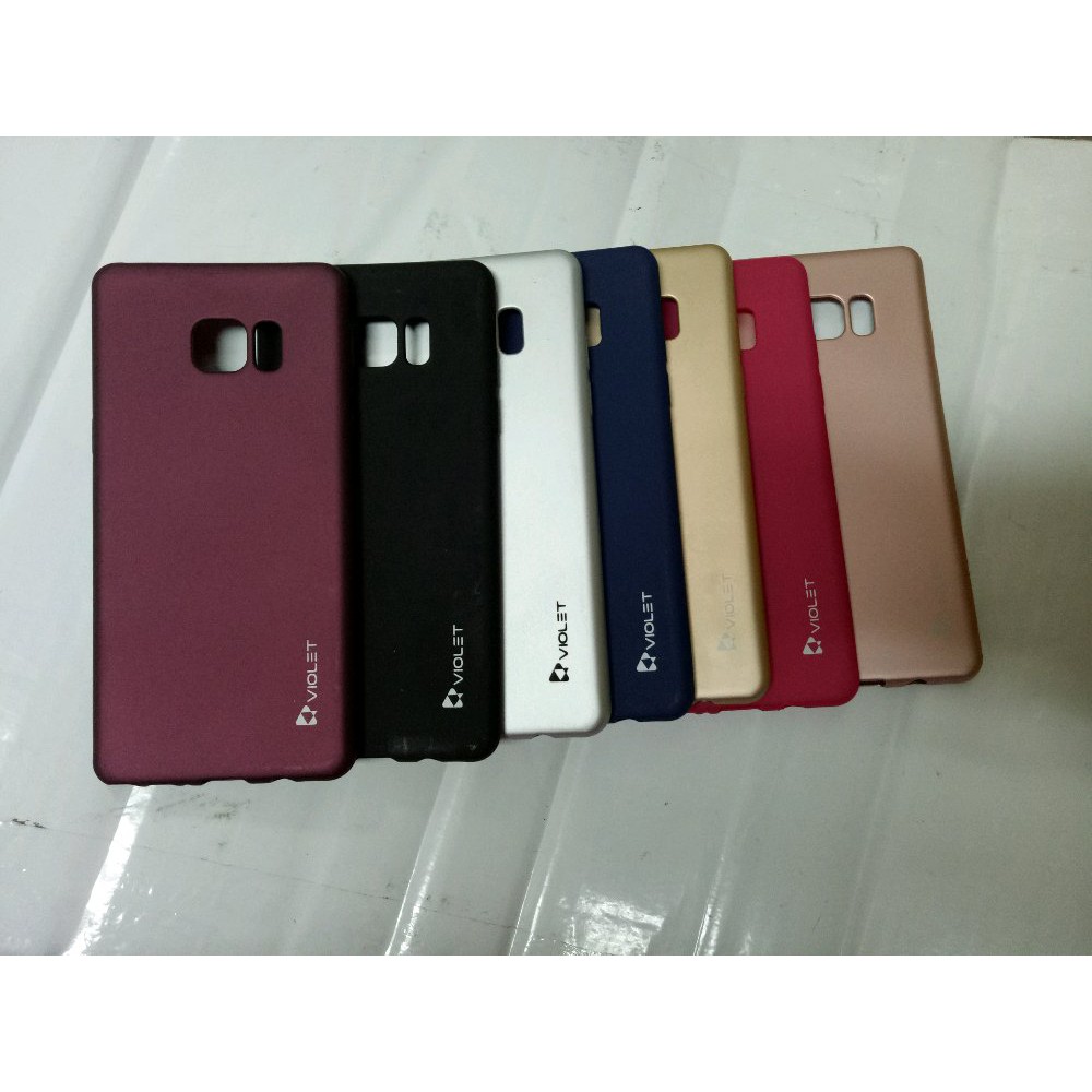 Violet Case Silicone Softcase TPU Slim Samsung Galaxy Note 7 - Casing Samsung Note 7