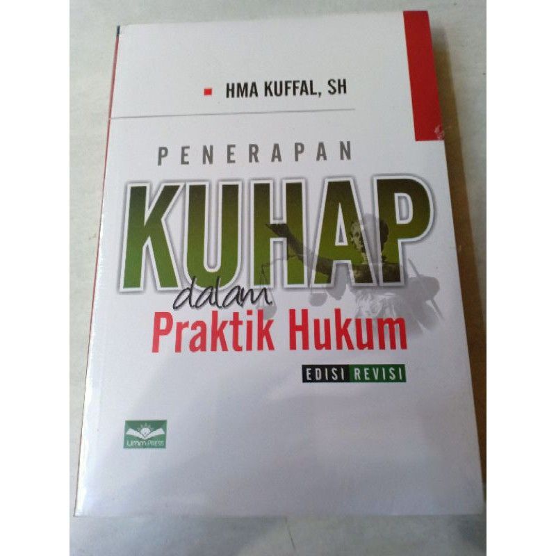 buku penerapan kuhap dalam praktik hukum