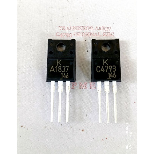 TRANSISTOR A1837/C4793 KEC ORIGINAL