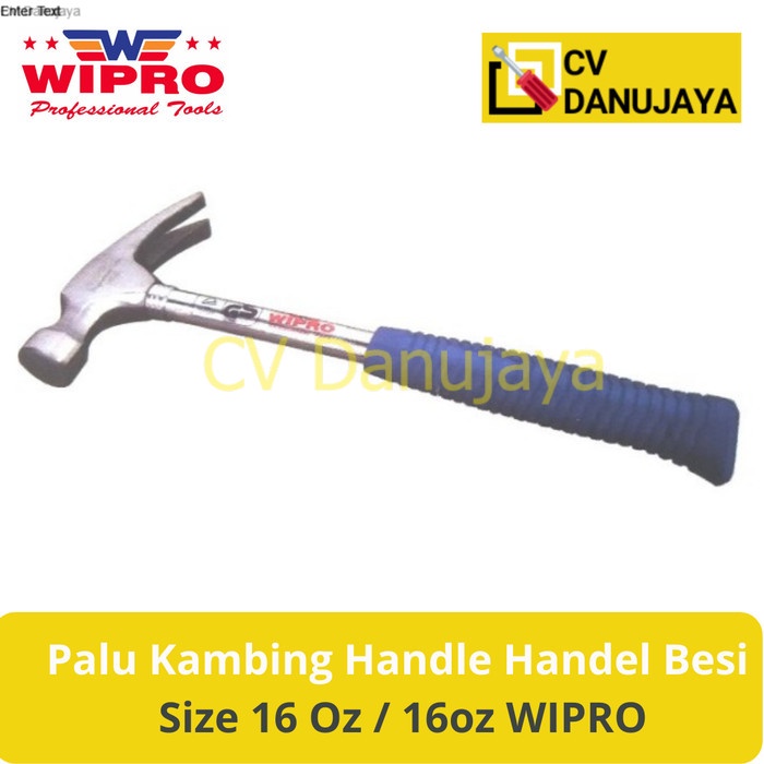 Palu Besi Handle Gagang Hendel Gagang Pegangan Besi Size 16 Oz WIPRO