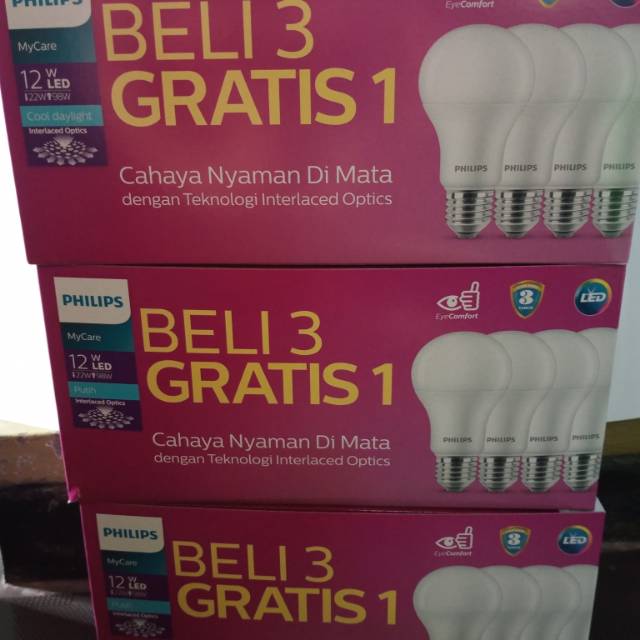 LAMPU LED 12W PHILIPS