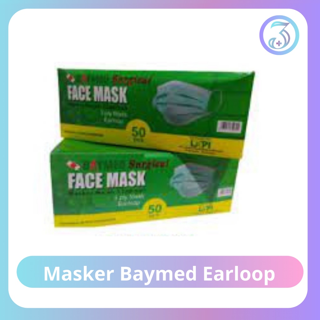 BAYMED MASKER EARLOOP DAN HIJAB 50