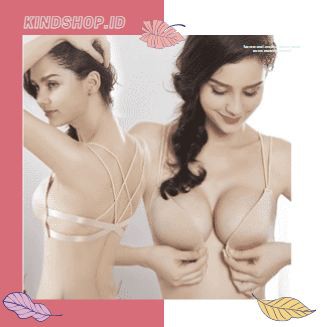 KINDSTORE❤ | [BRA-VOLTA] BRA SEAMLESS SEXY TANPA KAWAT TALI KECIL/BRA KANCING DEPAN