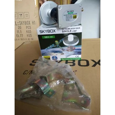 Dijual LNB Skybox SBX 01 Prime Fokus Ku Band Ultra Hd Limited