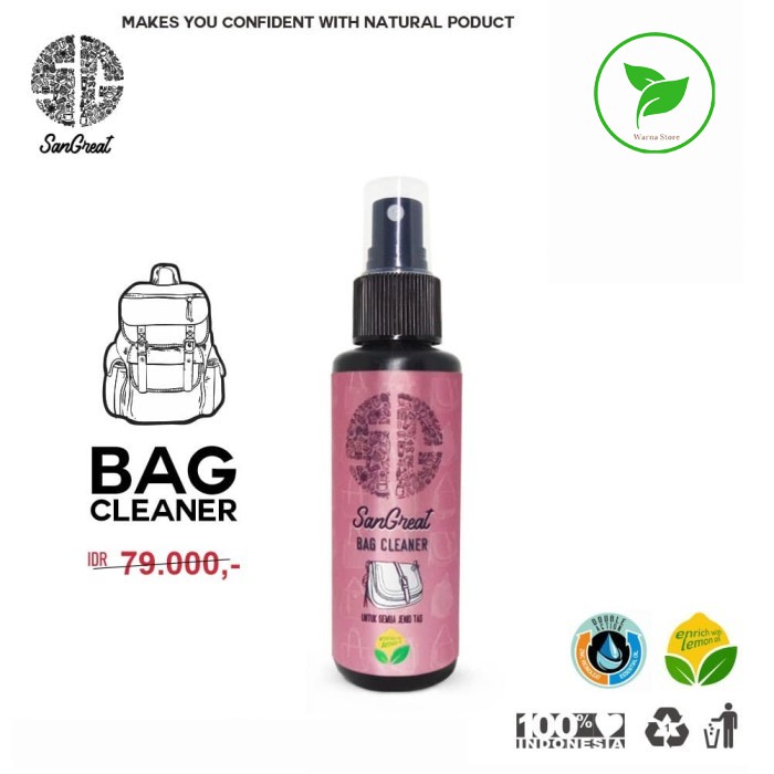 Pembersih Tas Alami Natural Bag Cleaner