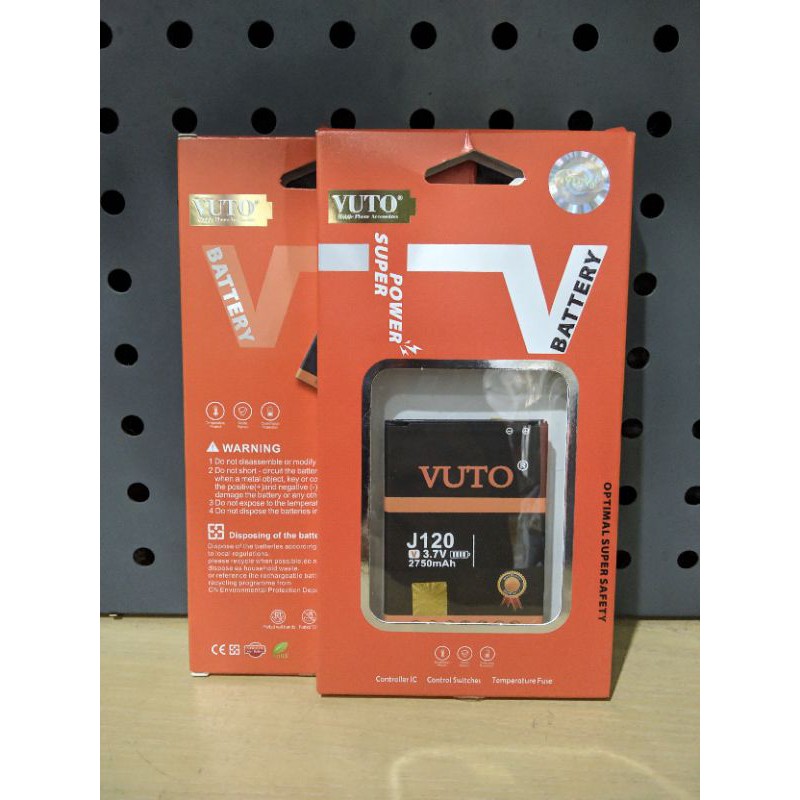 Baterai Samsung J1 2016/J120 Double Power. Baterai Double Power VUTO.