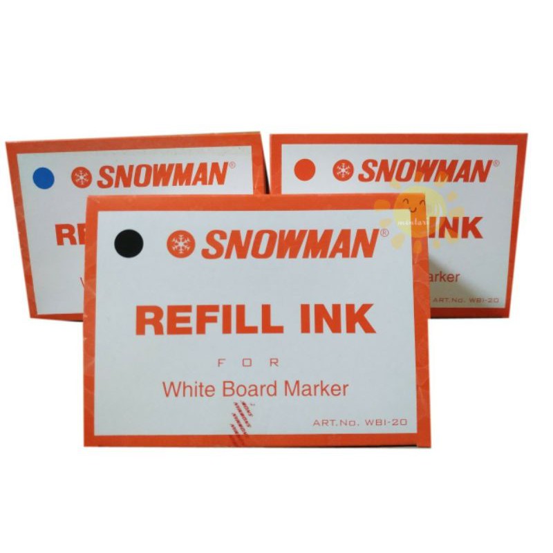 

TINTA REFILL SPIDOL PAPAN TULIS (12PCS/1 LUSIN)