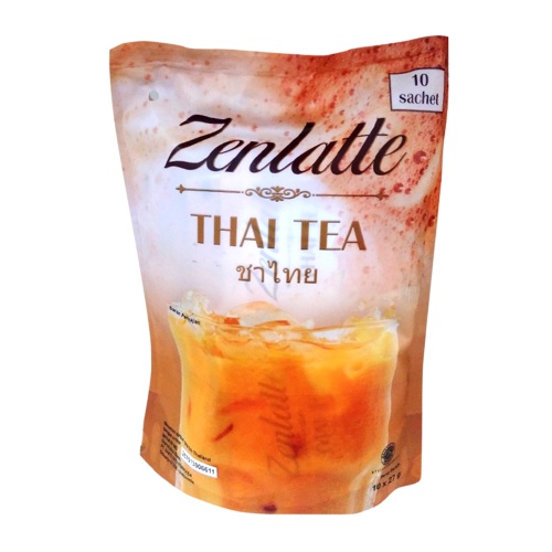 

Zenlatte Thaitea Pouch 1 karton NETTO 10 pouch X 10 set 24gr