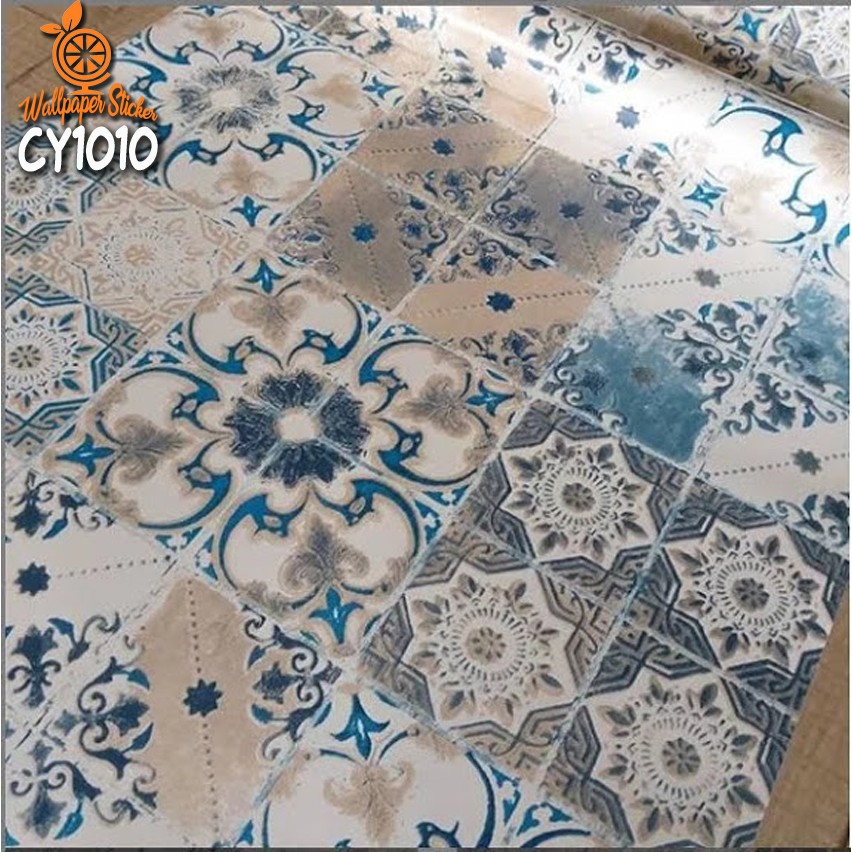Wallpaper Stiker Dinding Aesthetic Wallpaper Dinding 3D Wallpaper Dinding Shabby 45cmx10meter Wallstiker-CY1010