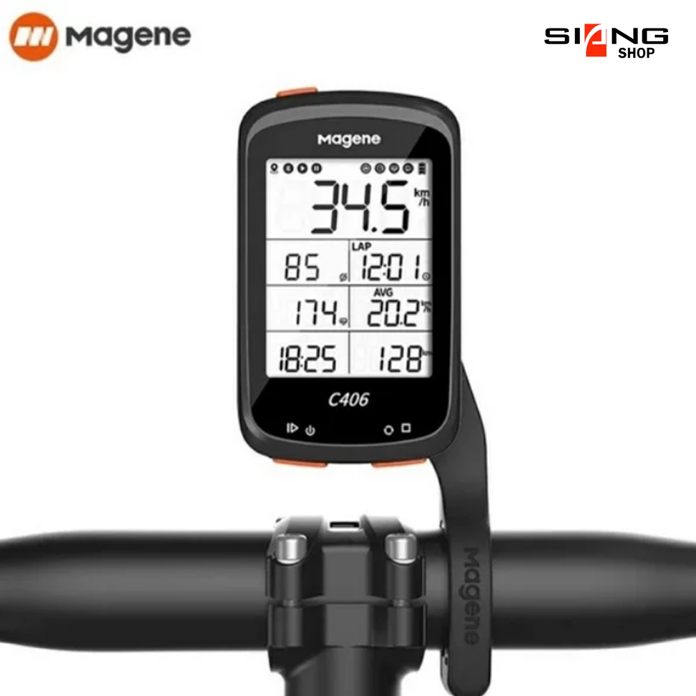 Cyclocomp / Speedometer sepeda Magene C406 bundling XOSS Cadence/Speed