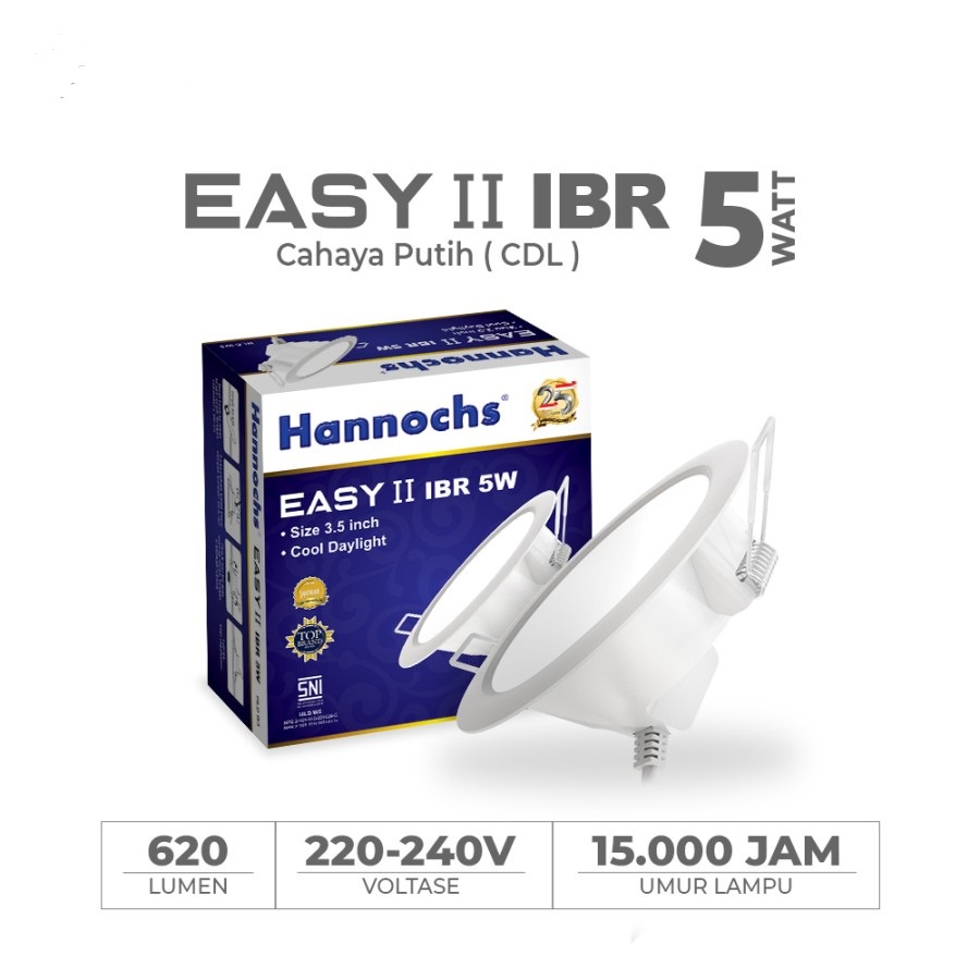 Lampu Downlight LED Hannochs Easy II IBR 5 Watt Ceiling Lamp