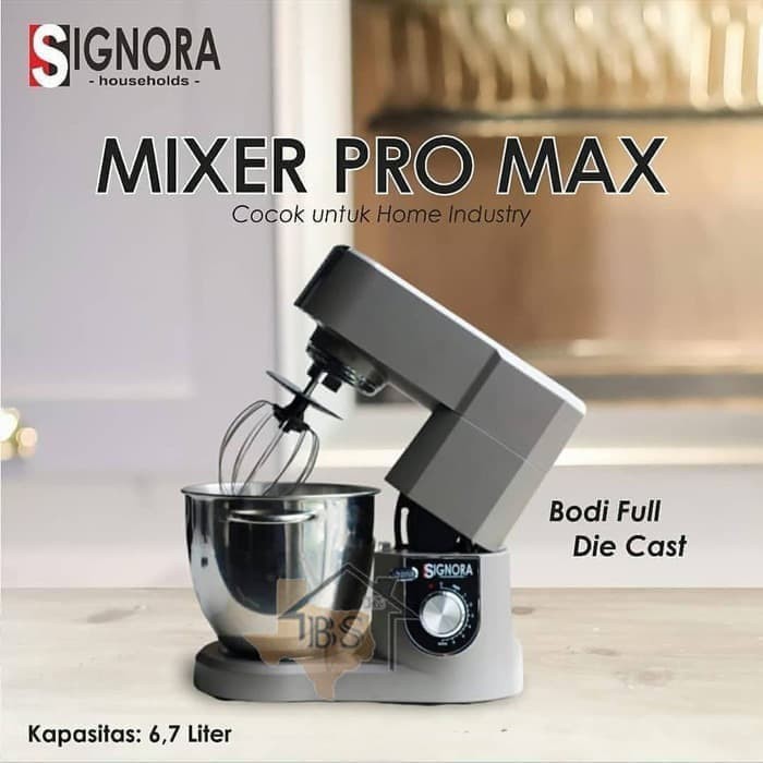 STANDING MIXER SIGNORA PRO MAX ALAT PENGOLAH MAKANAN DAGING SAYURAN