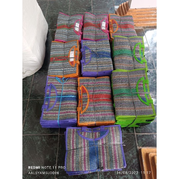 GROSIR 100 PCS  TAS TENUN TIKAR 37×16×27