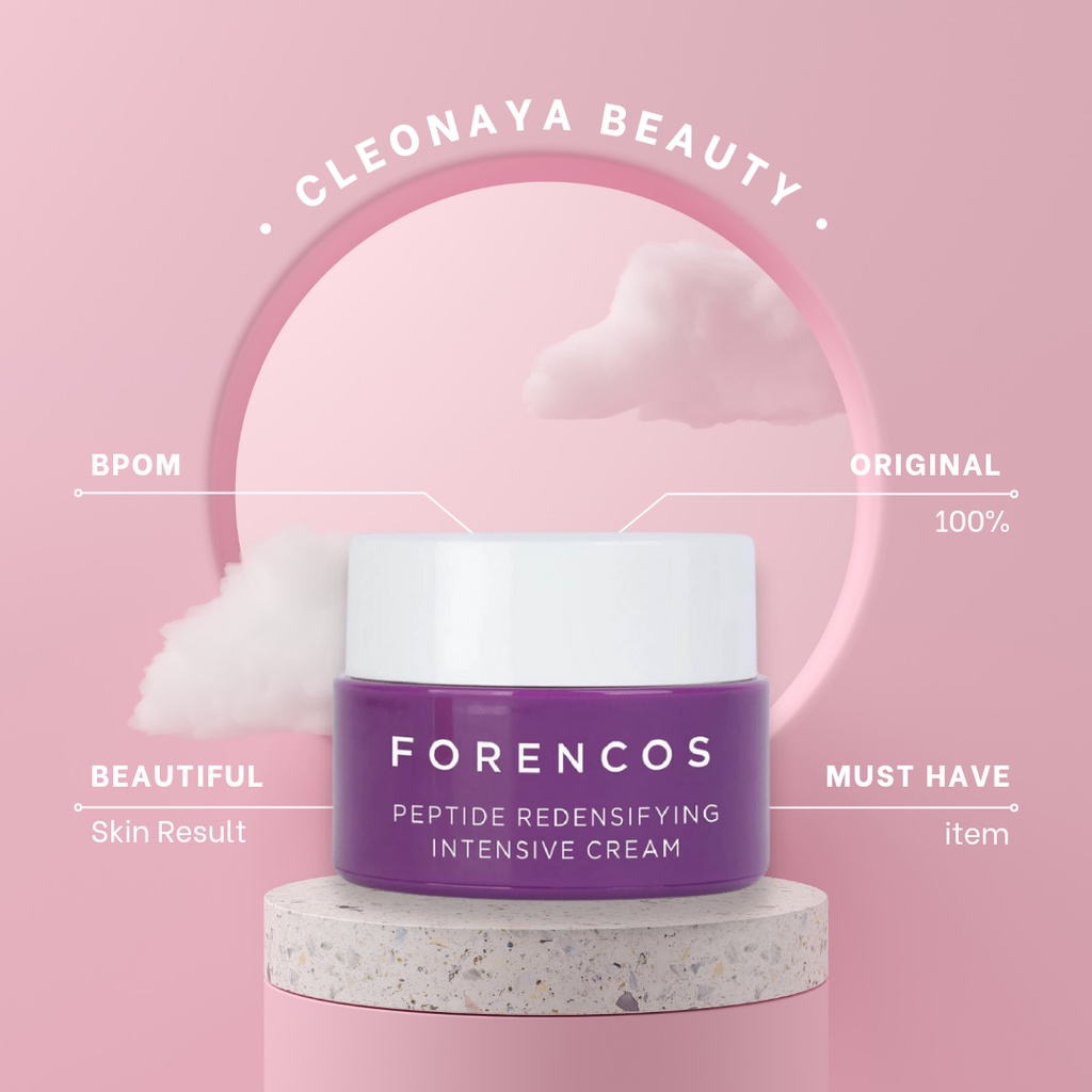 FORENCOS Peptide Cream - Anti Aging untuk kulit Glowing