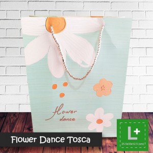 

Paper Bag Tali Motif Ukuran XL+ / Tas Kertas Kado - FLOWER DANCE