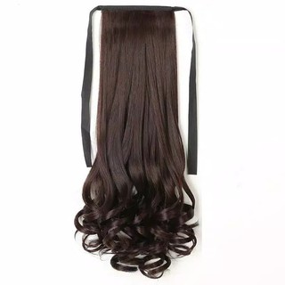 Hair Clip Pony Tail Sambungan Rambut  Palsu  Kuncir  Kuda Wig 