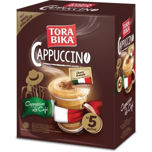 

TORABIKA CAPPUCINO TORACCINO SACHET ISI 5 KARDUS 25G (125G)