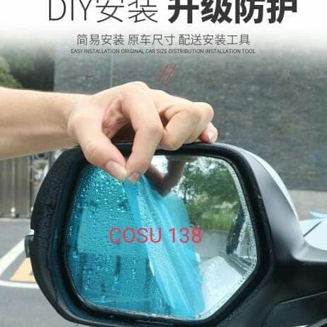 Kaca film Spion Anti fog embun kabut air Innova Reborn Fortuner Hilux