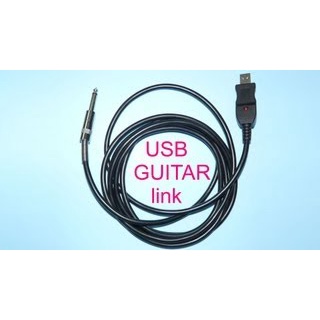 (100% BARANG ORI) TSAI USB Guitar Link Audio Cable for PC / Mac 3M - AY14