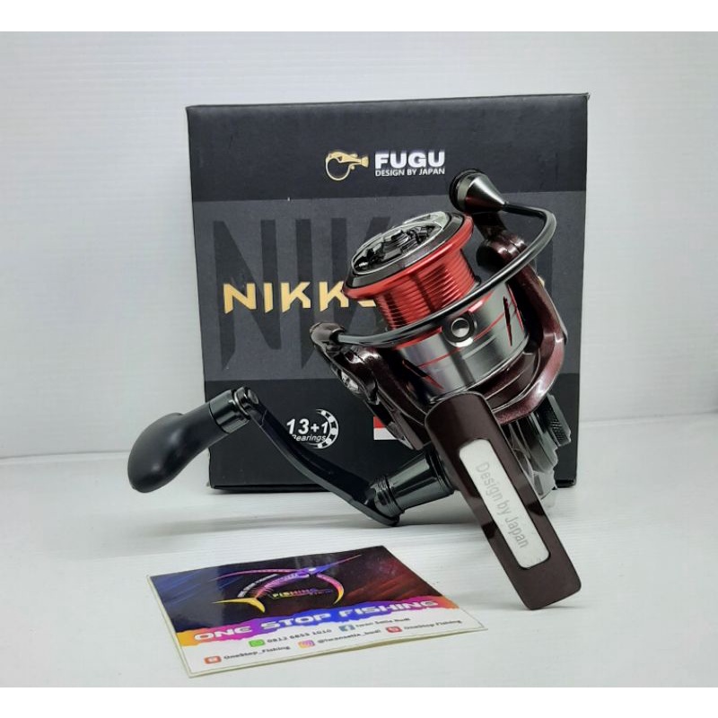 Reel power handle Fugu Nikko ratio 6.2:1