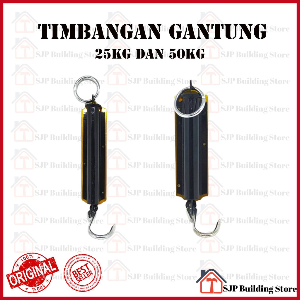 [COD] Timbangan Besot Timbangan Tarik 25kg 50kg l Timbangan Gantung l Per l Besot l Pocket Balances