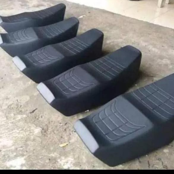 C.O.D Jok Rx King Siku Tebal Anti Gembus Hitam Polos Jok Motor Jok Rx King Jok Karbon Jok Perahu Jok
