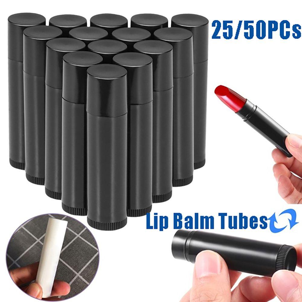 [Elegan] Lip Balm Tabung Mini Plastik Kecantikan Travel Alat Makeup Handmade Botol Isi Ulang